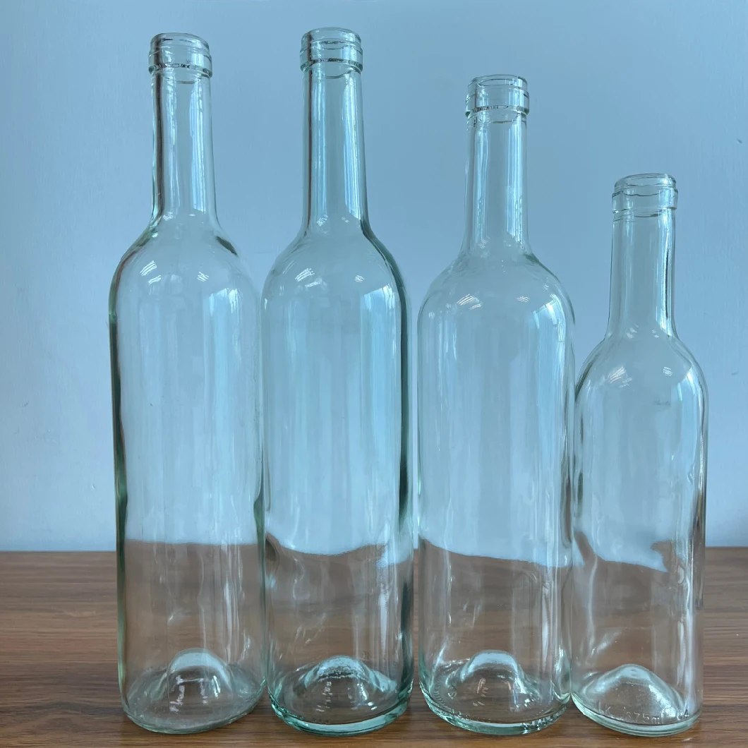 Transparent Bottle/ Vodka Bottle/ Wine Bottle/Crystal Glass Bottle/Tequila Bottle