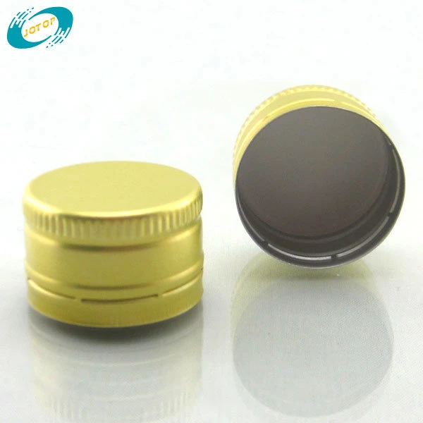 Aluminum Ropp Caps with Gold or Silver Color