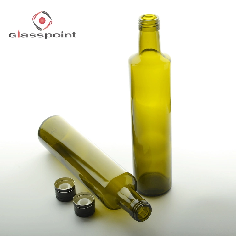 1000ml Green Olive Oil Glass Bottle Chinese Factory